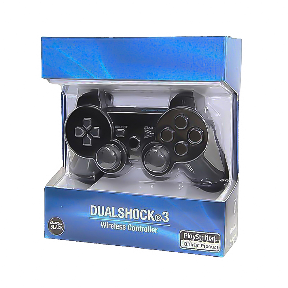 thumbnail image 2 of Controlador Bluetooth inalámbrico PS3 (negro), 2 of 2