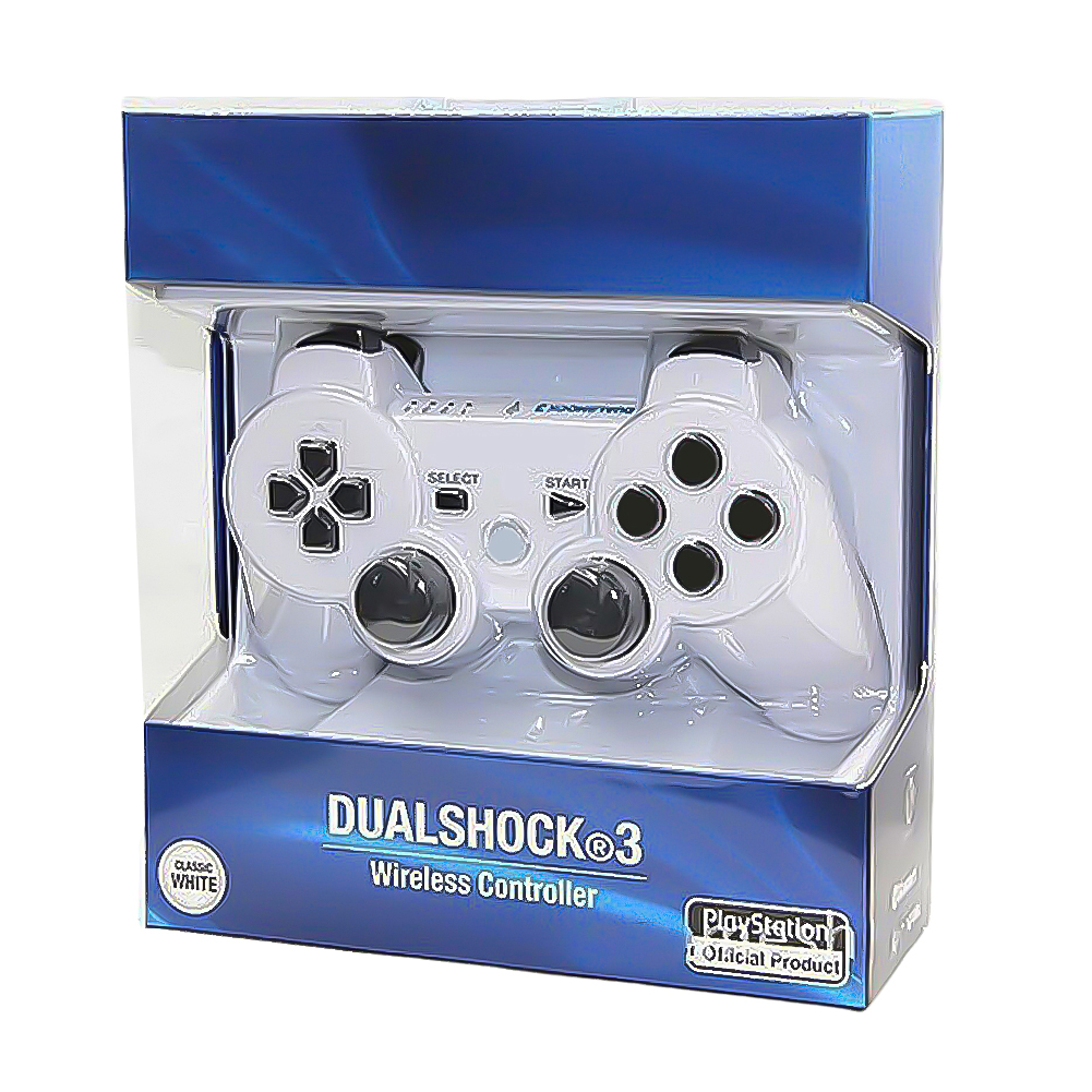 thumbnail image 2 of Mando Inalámbrico Bluetooth PS3 Blanco, 2 of 2