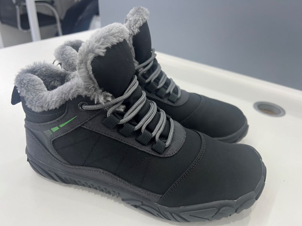 thumbnail image 2 of Botas de felpa de invierno Botas de nieve descalzas antideslizantes impermeables para caminar, 2 of 2