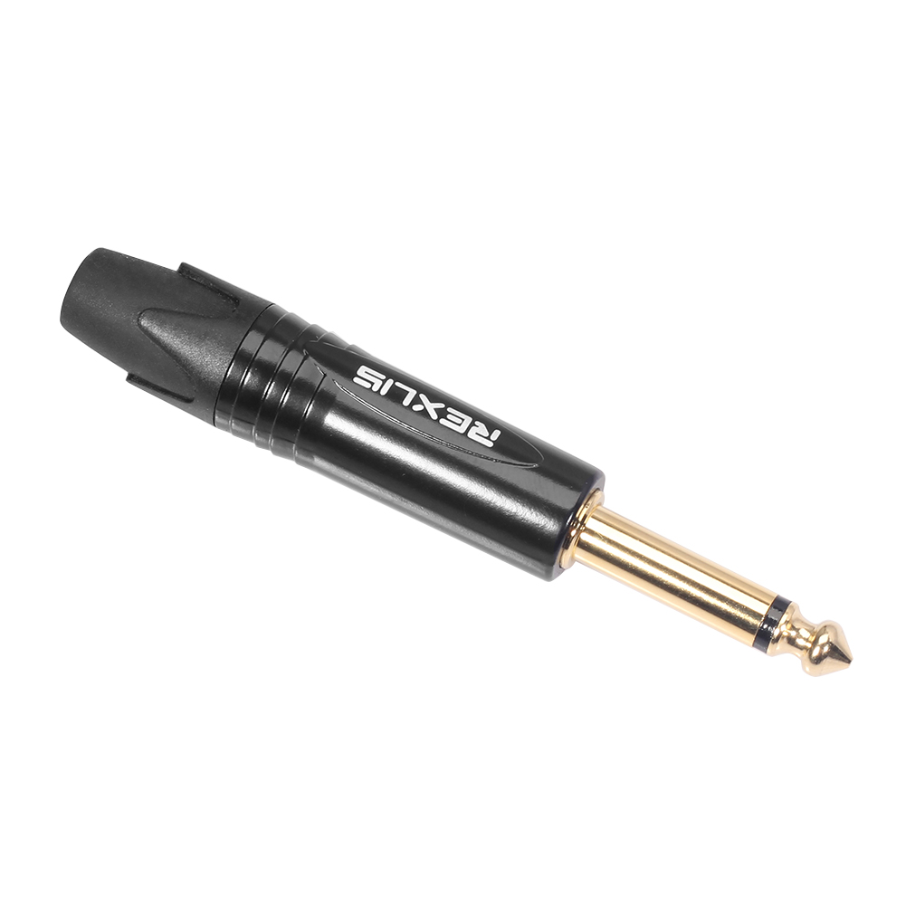 Adaptador de conector mono jack de 635 mm Conector de audio Jack