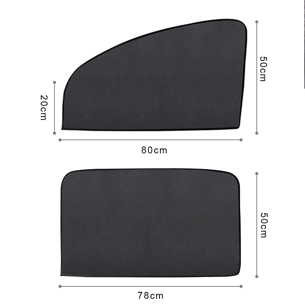thumbnail image 2 of Parasol magnético para coche cortina de protección UV ventanas de coche malla parasol lateral, 2 of 9