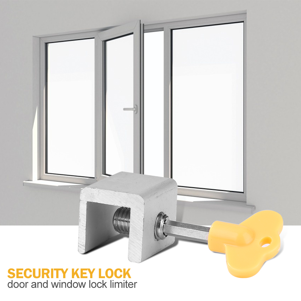 thumbnail image 3 of Cerradura antirrobo Cerraduras de seguridad ajustables Seguridad portátil para dormitorio y oficina, 3 of 9
