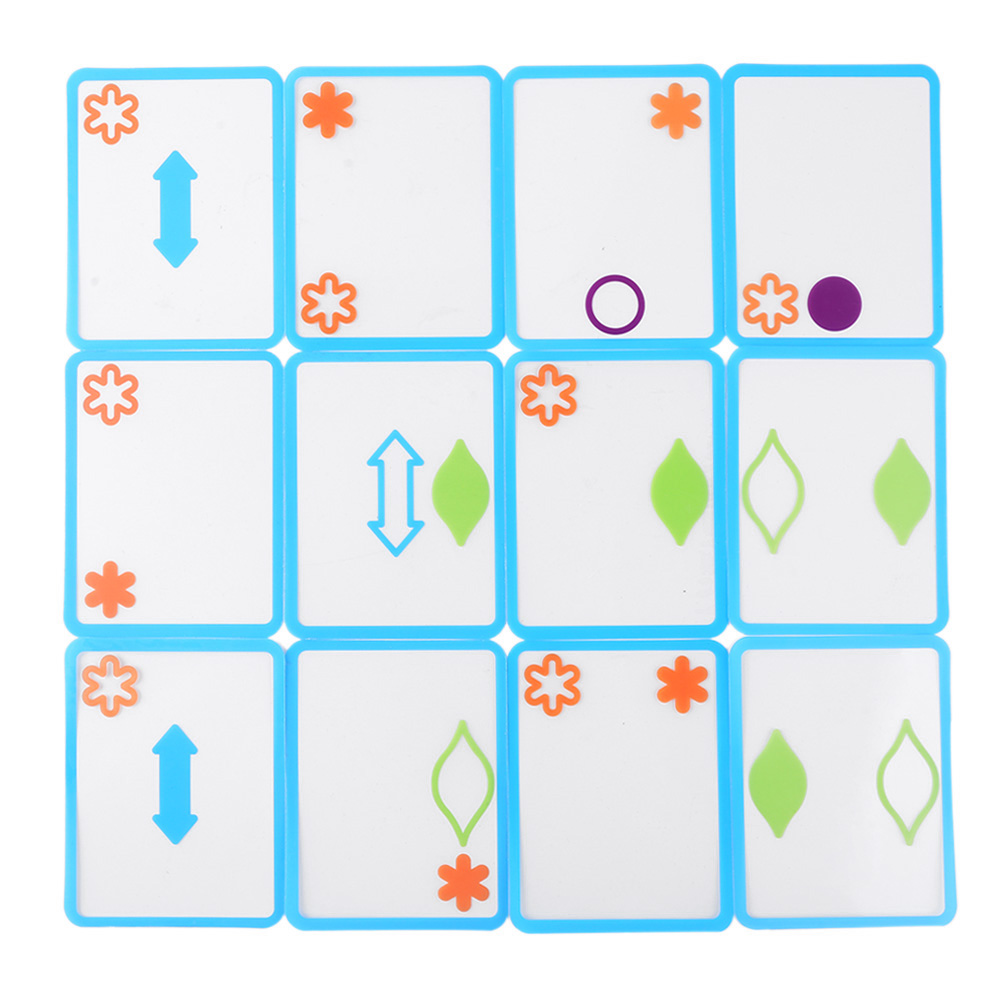 thumbnail image 2 of Juego de cartas superpuestas juguete Swish tren lógico espacial regalo inteligente para niños, 2 of 6