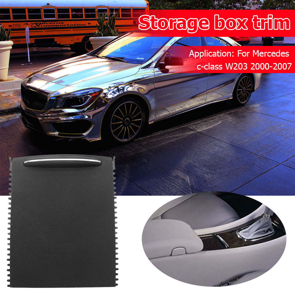 thumbnail image 4 of Para Mercedes Benz W203 ABS + PC Car Interior Center Console Roller Blind Cover, 4 of 6