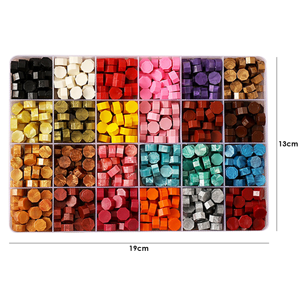 thumbnail image 2 of Pastillas de cera para sellar con pintura al fuego cuentas de sello de cera de grano para sellos sobres bodas, 2 of 6