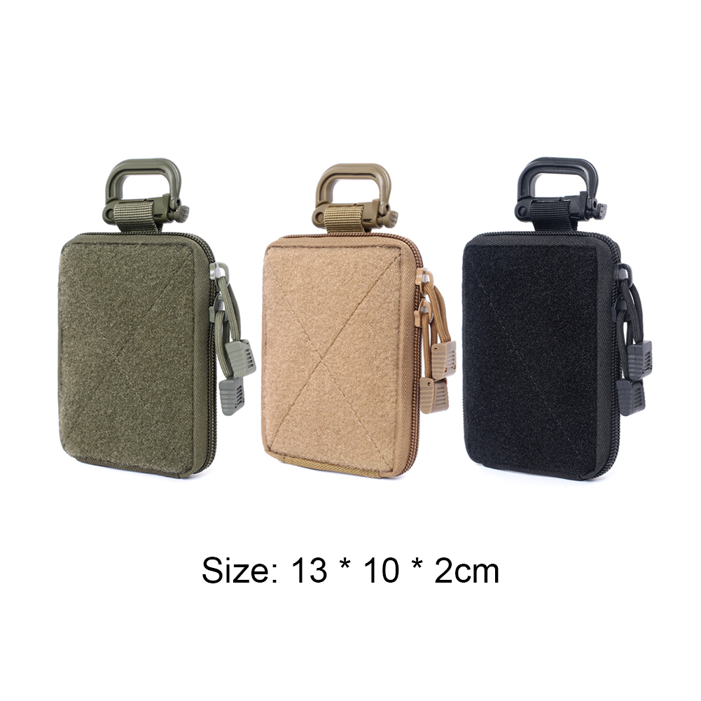 thumbnail image 2 of Bolsas deportivas multifuncionales para herramientas EDC cartera con cremallera bolsa de viaje para acampar al aire libre bolsa de almacenamiento médico para la cintura, 2 of 7