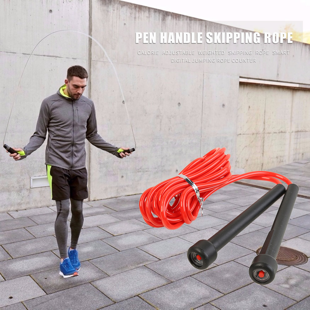 thumbnail image 5 of Gimnasio de PVC ejercicio cuerda de saltar entrenamiento cuerda de saltar ajustable equipo de Fitness, 5 of 9