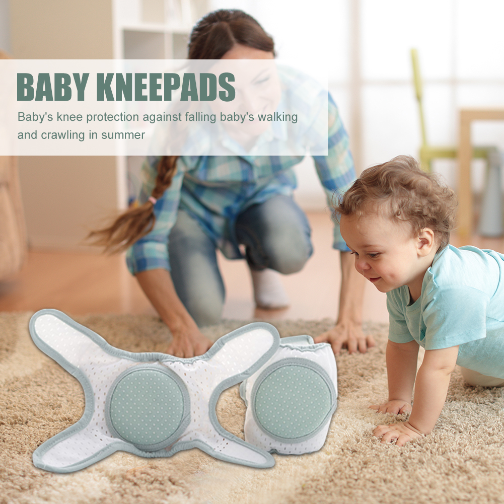 thumbnail image 3 of Niños pequeños Bebé Rodillera Antideslizante Codo de gateo Cojín Niños Niños Niñas Rodilla Soporte Protector Seguridad Rodillera Calentador de piernas, 3 of 6