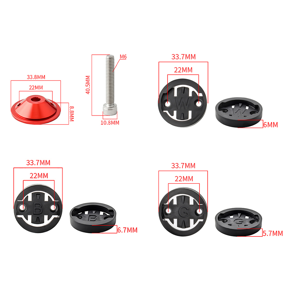 thumbnail image 2 of Soporte para ordenador de bicicleta FLhrweasw para WAHOO Garmin Bryton, 2 of 8