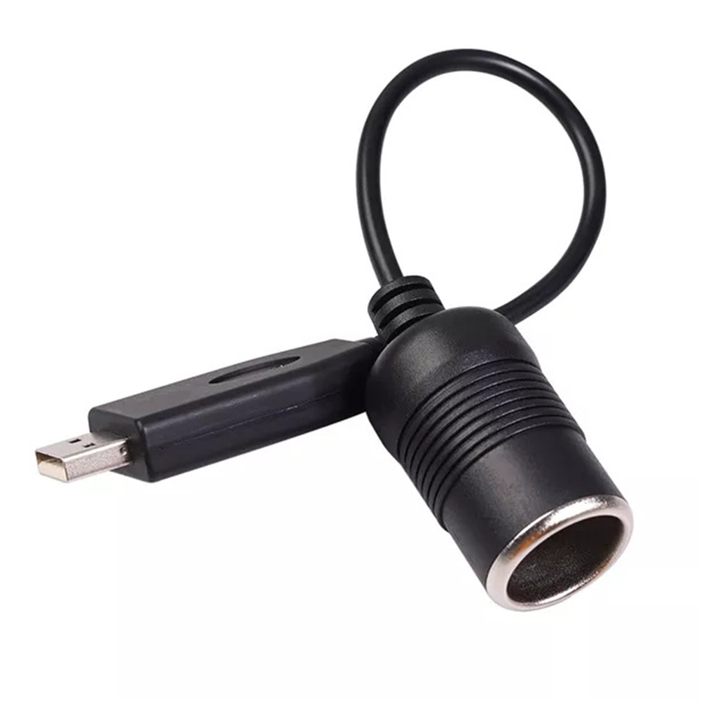 thumbnail image 4 of Adaptador de corriente FLhrweasw 5V USB a 12V enchufe de encendedor de coche, 4 of 9