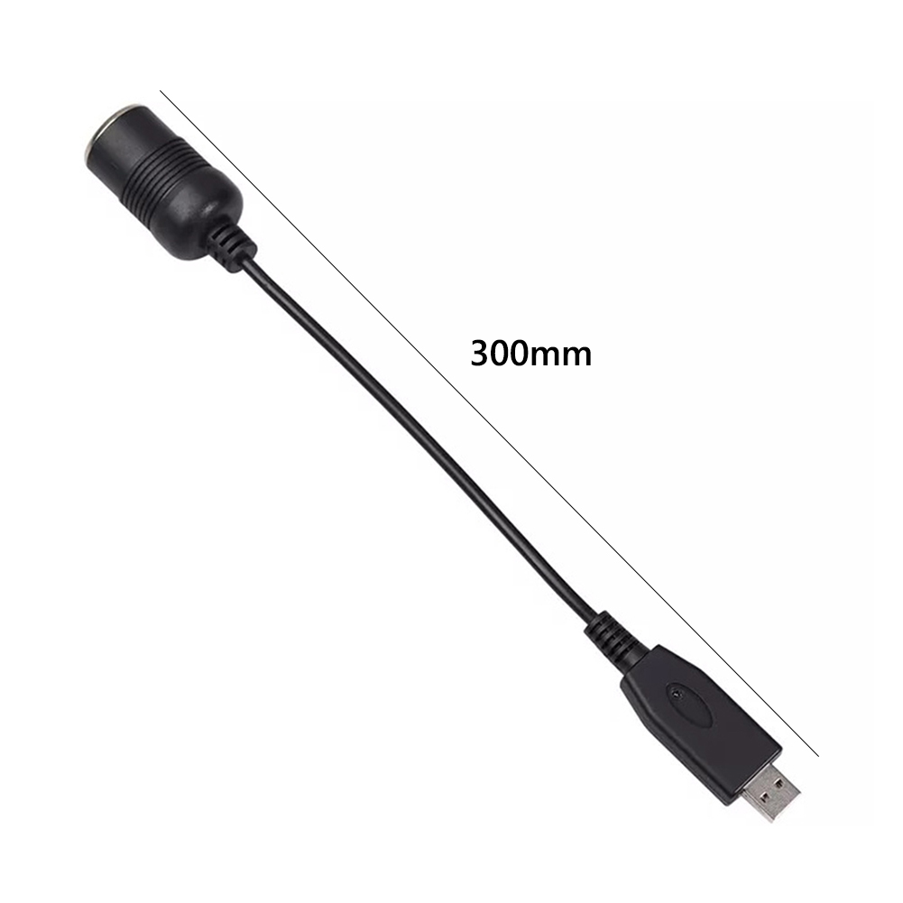 thumbnail image 2 of Adaptador de corriente FLhrweasw 5V USB a 12V enchufe de encendedor de coche, 2 of 9