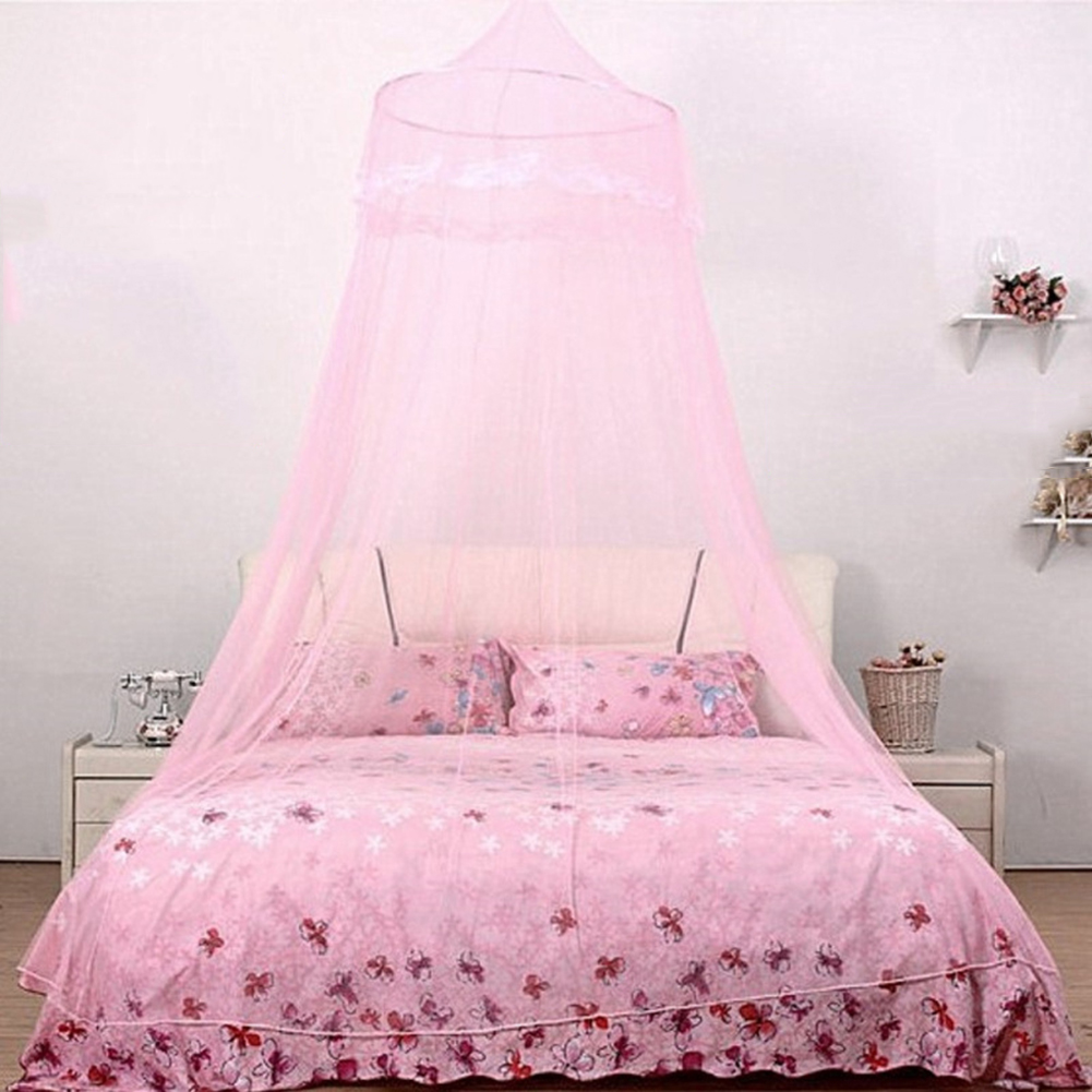 thumbnail image 3 of Poliéster colgante mosquitera princesa cúpula cama cama dosel cubrecama para bebé, 3 of 6