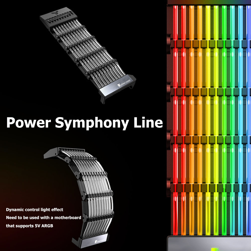 thumbnail image 4 of JONSBO DY-1 Cable ARGB de 24 pines Cable de control manual Streamer 5V ARGB AURA SYNC Cable, 4 of 9