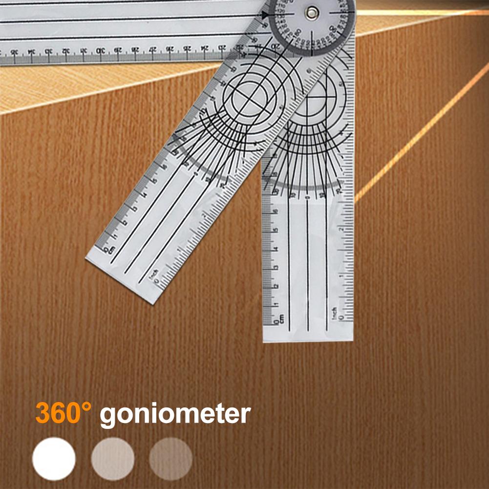 thumbnail image 3 of Grado Goniómetro Multi-Regla 360 Ángulo Médico Columna Regla Transportador, 3 of 6