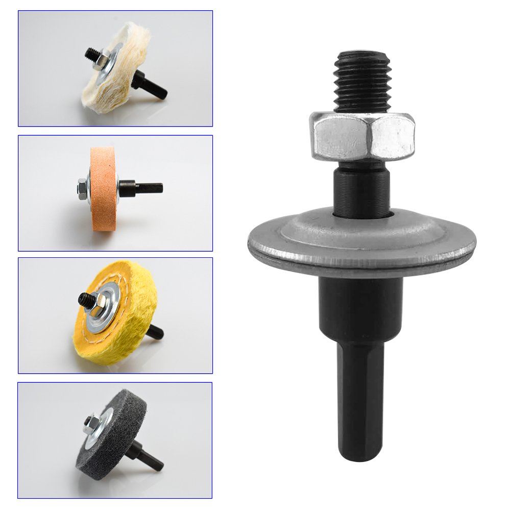 thumbnail image 3 of Adaptador de husillo de 4 piezas para eje de pulido Extensión de eje de amoladora de banco, 3 of 8