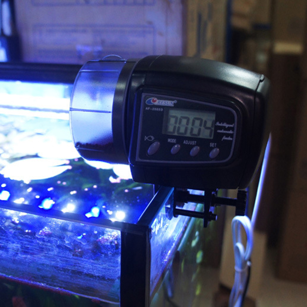 thumbnail image 3 of Dispensador de alimentación automática para peceras, LCD inteligente, indica máquina alimentadora, 3 of 8