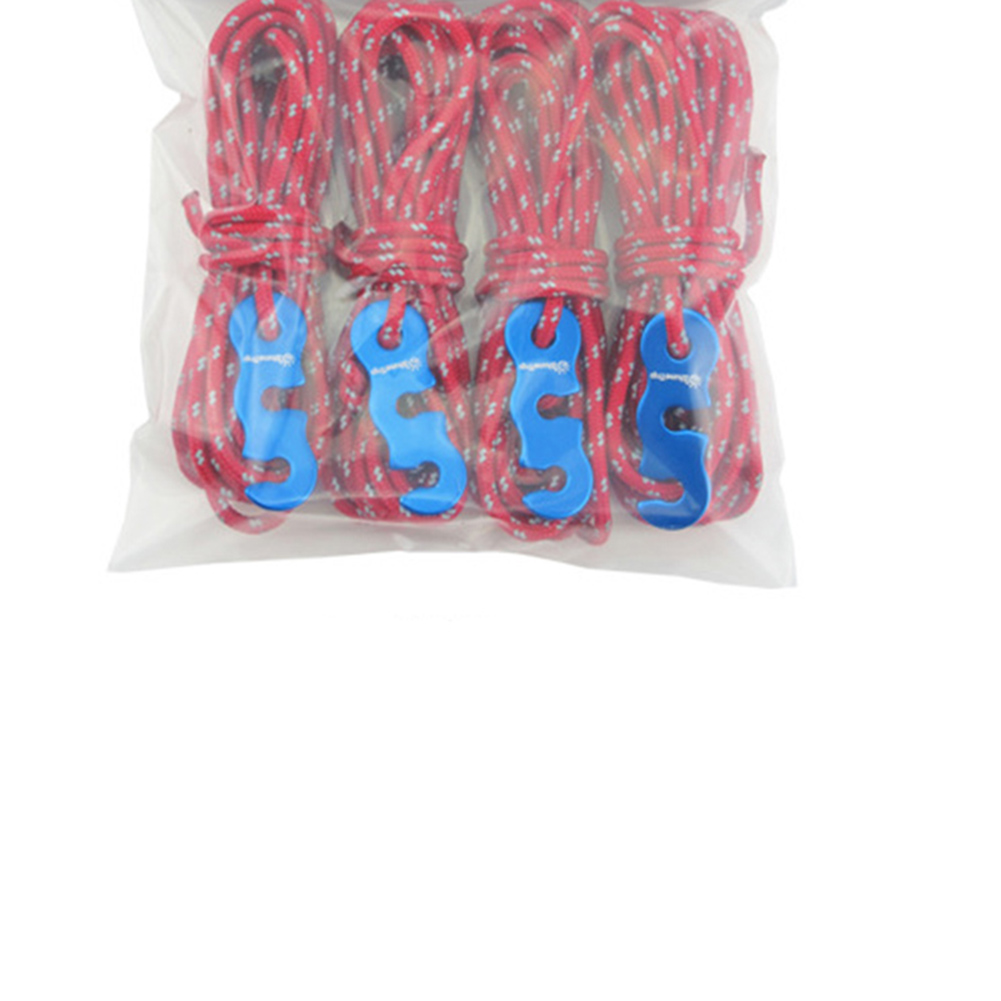 thumbnail image 2 of Cuerda reflectante Paracord para tienda cuerda de acollador equipo de supervivencia para acampar al aire libre, 2 of 7