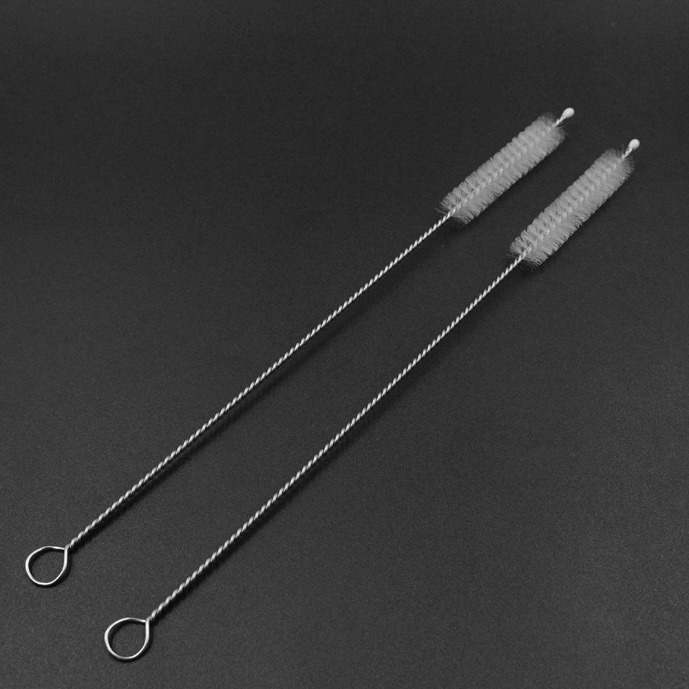 thumbnail image 4 of Cepillo limpiador de pajita FLhrweasw herramientas de limpieza de botellas de tubo de ensayo de Metal reutilizables 5 uds, 4 of 4