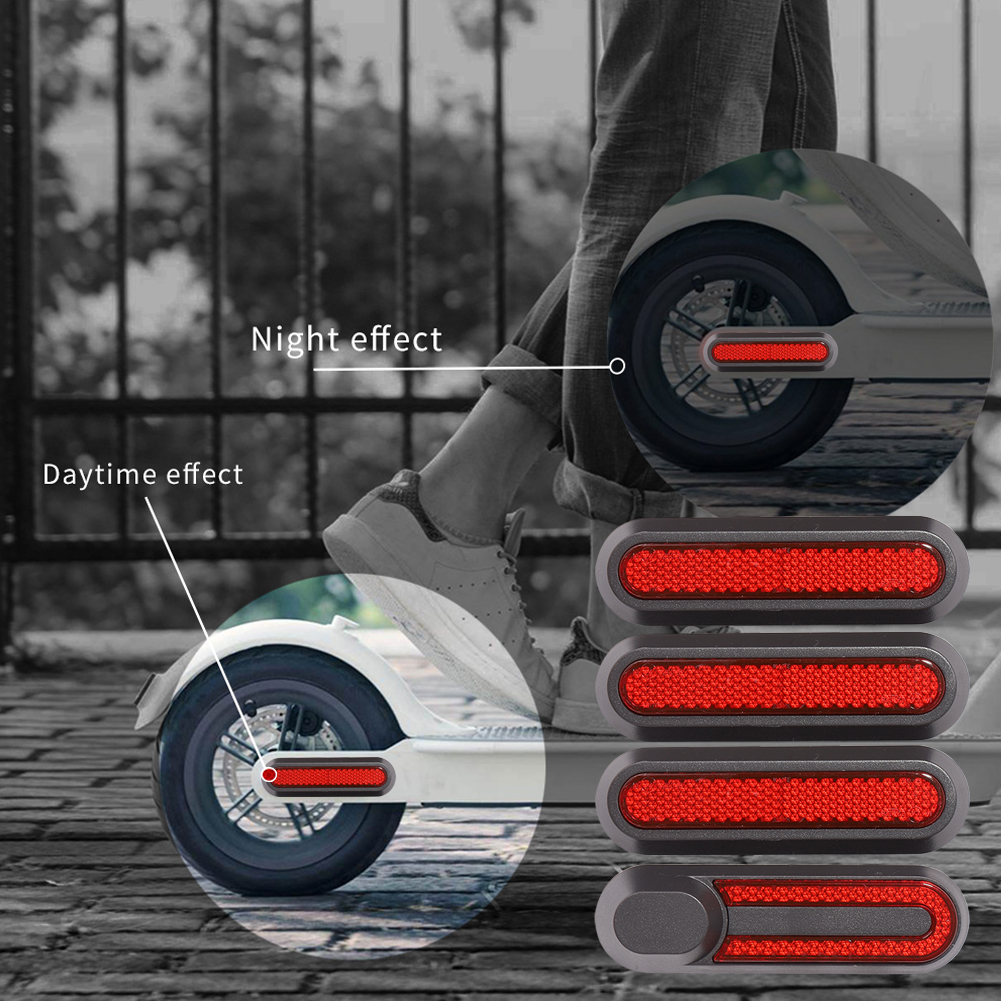 thumbnail image 4 of 4pcs Frente de scooter eléctrico Rueda trasera Tapa de neumático Cubiertas Cap Pegatinas protectoras, 4 of 8