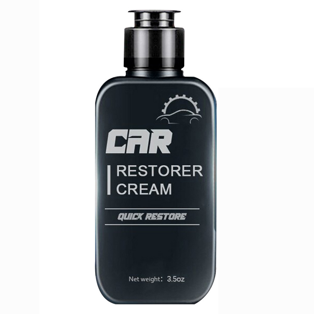 thumbnail image 1 of Agentes restaurados de plástico para coche crema restauradora de cera de 100ml limpieza de mantenimiento del coche, 1 of 7