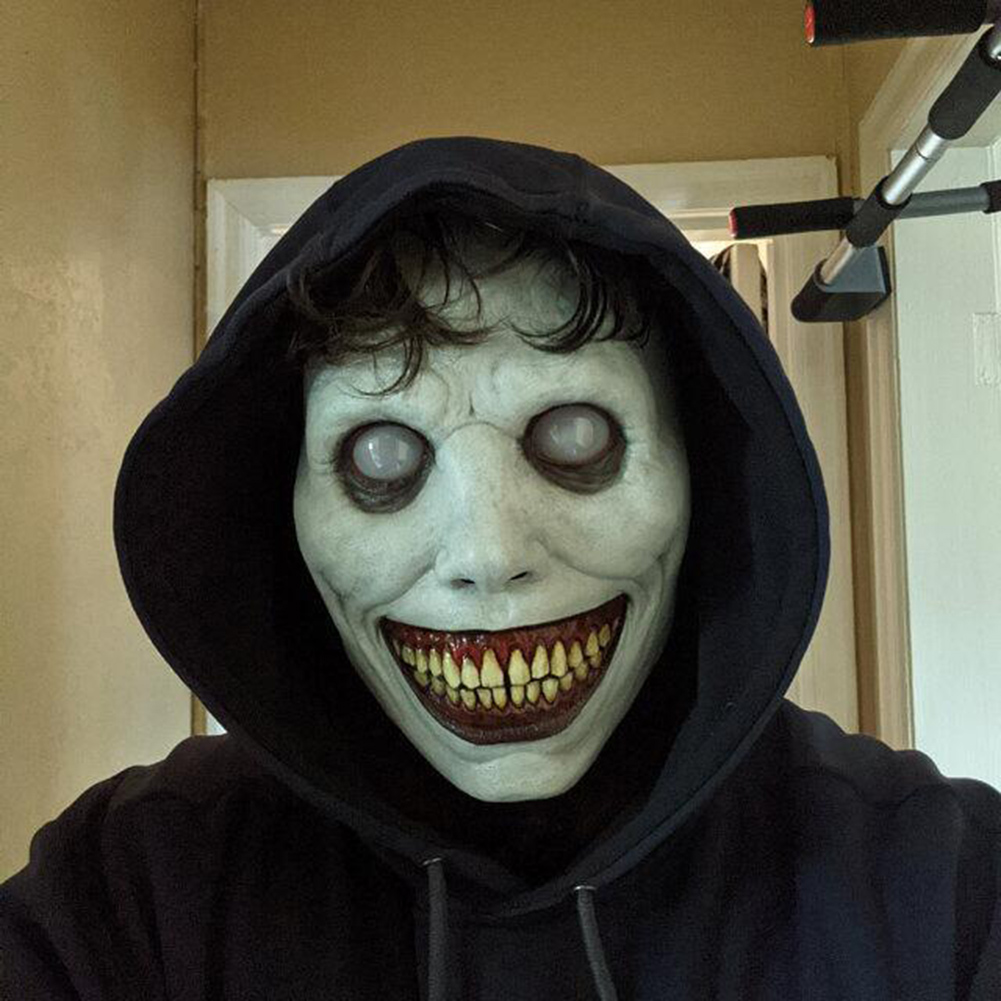 thumbnail image 4 of Demonios sonrientes Evil Spreepy Halloween Mascarilla de miedo Suministros de fiesta de los accesorios de cosplay, 4 of 6