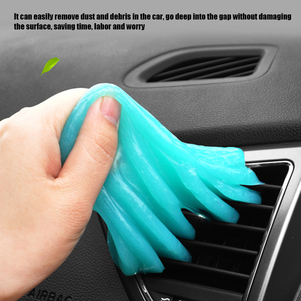thumbnail image 3 of Almohadilla de limpieza para coche pegamento ventilación de aire eliminación de polvo Gel teclado herramienta de limpieza Interior del coche, 3 of 9