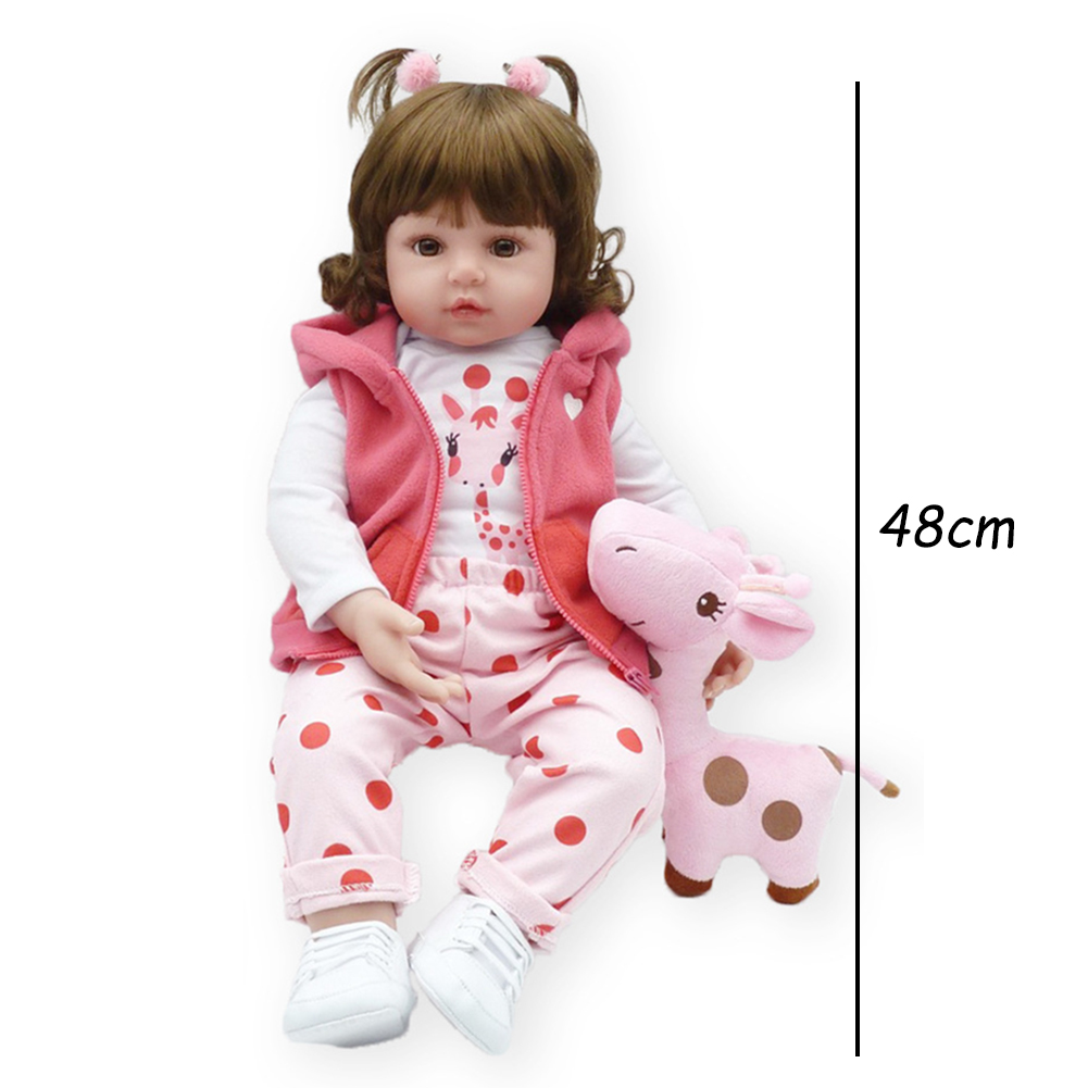 thumbnail image 2 of Simulación de silicona suave Reborn Doll Girl Playmate Toy Newborn Baby Kids Gifts, 2 of 8