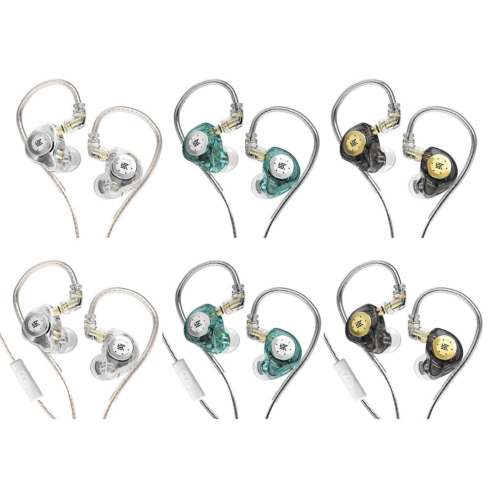thumbnail image 5 of Auriculares KZ-EDX Pro HIFI Bass Auriculares Monitor deportivo (transparente sin micrófono), 5 of 5