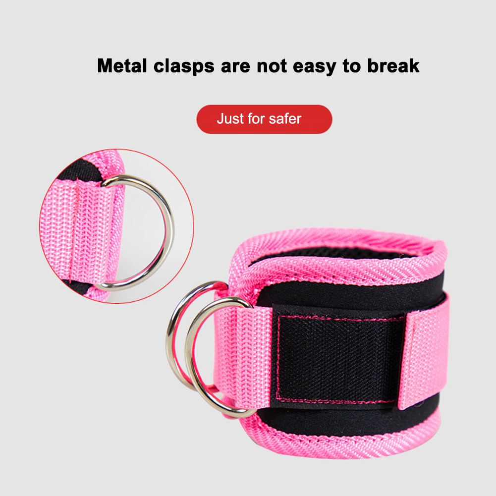thumbnail image 4 of Ejercicios para piernas Protector de tobillo Puños Cable Correas de tobillo para entrenamientos de gimnasio Glúteos, 4 of 8