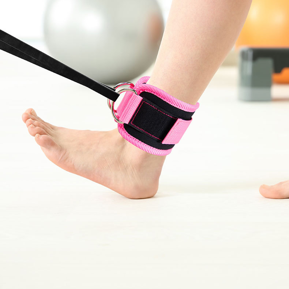 thumbnail image 5 of Ejercicios para piernas Protector de tobillo Puños Cable Correas de tobillo para entrenamientos de gimnasio Glúteos, 5 of 8