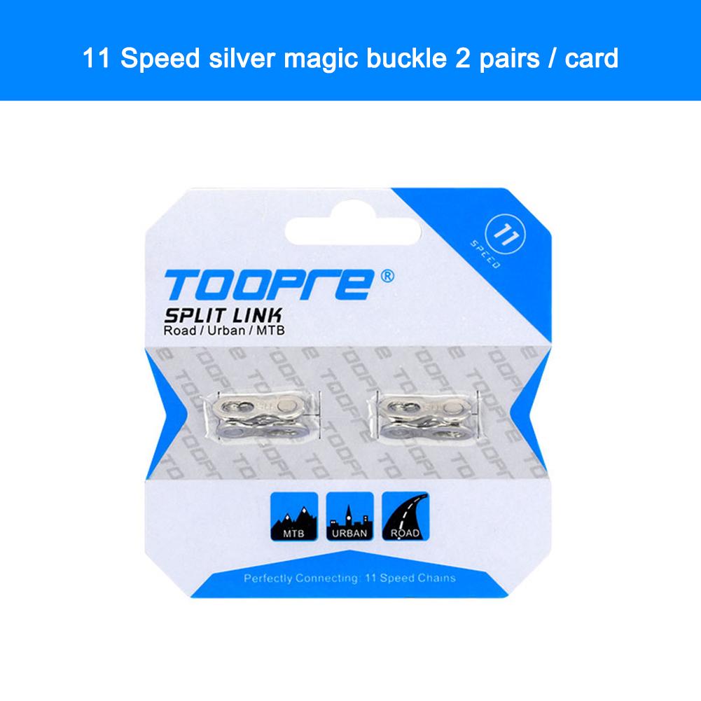 thumbnail image 3 of Cadena 4 pares de conectores de enlace de bicicleta MTB Bike Master Links (11S), 3 of 9