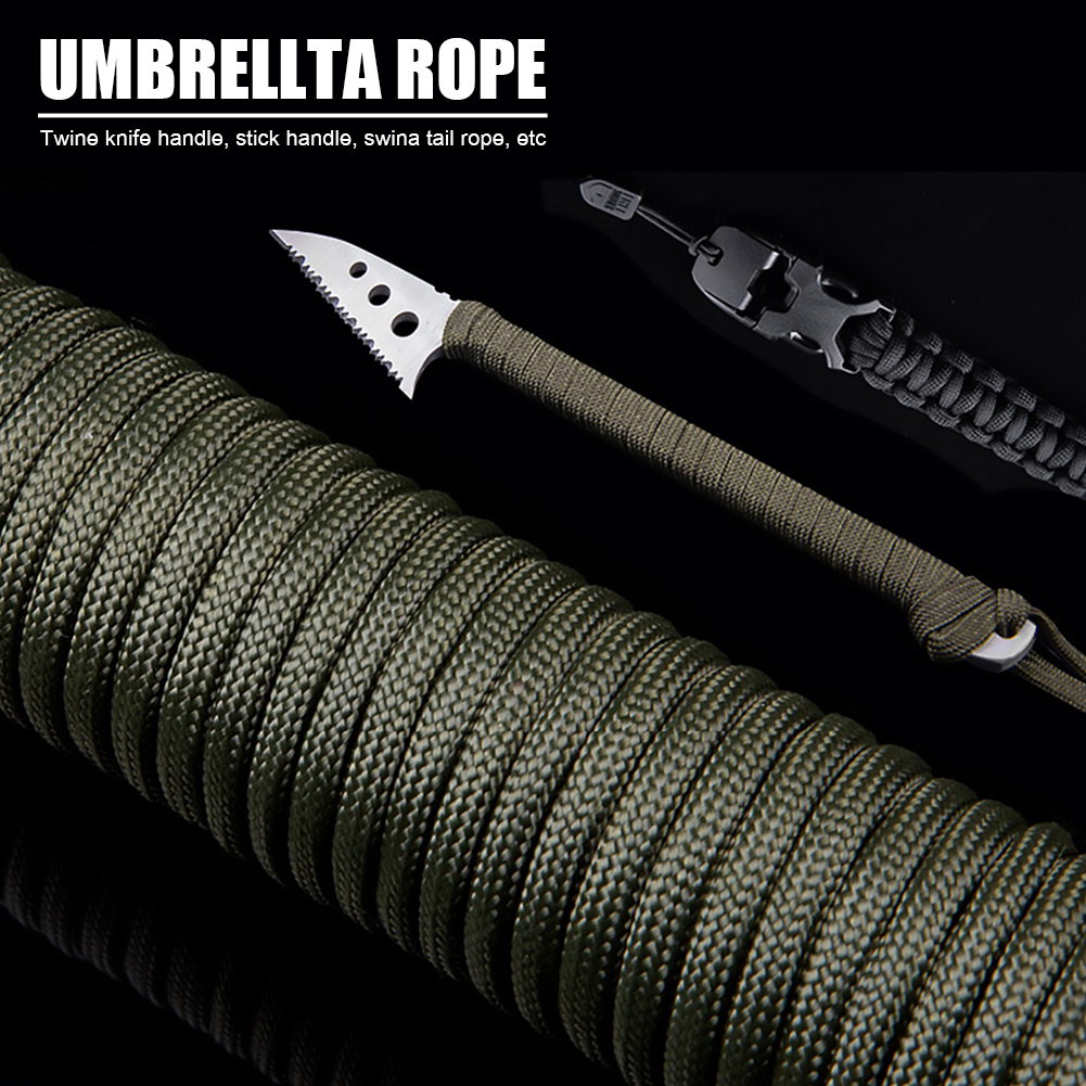 thumbnail image 4 of Paracord de 5 metros para acampar cuerda tendedero cordón senderismo herramientas de supervivencia, 4 of 7