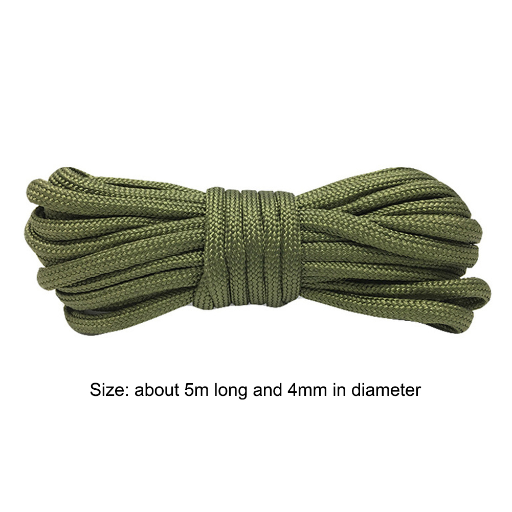 thumbnail image 2 of Paracord de 5 metros para acampar cuerda tendedero cordón senderismo herramientas de supervivencia, 2 of 7