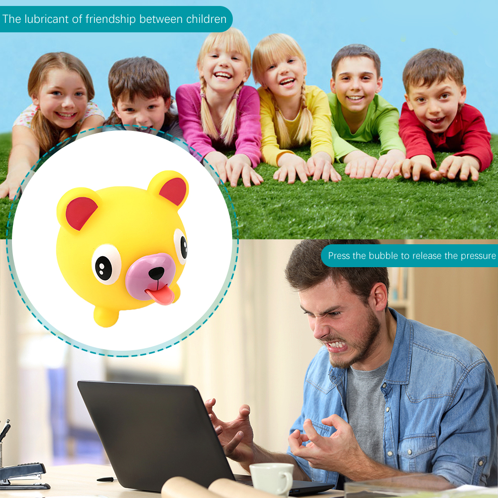 thumbnail image 3 of Juguetes para apretar Animal Fidget Toy Pig Kawaii lindo juguete para niños autistas ansiedad, 3 of 7