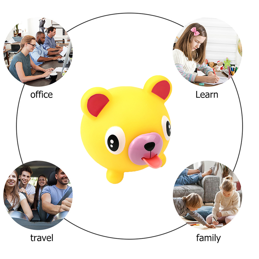 thumbnail image 4 of Juguetes para apretar Animal Fidget Toy Pig Kawaii lindo juguete para niños autistas ansiedad, 4 of 7