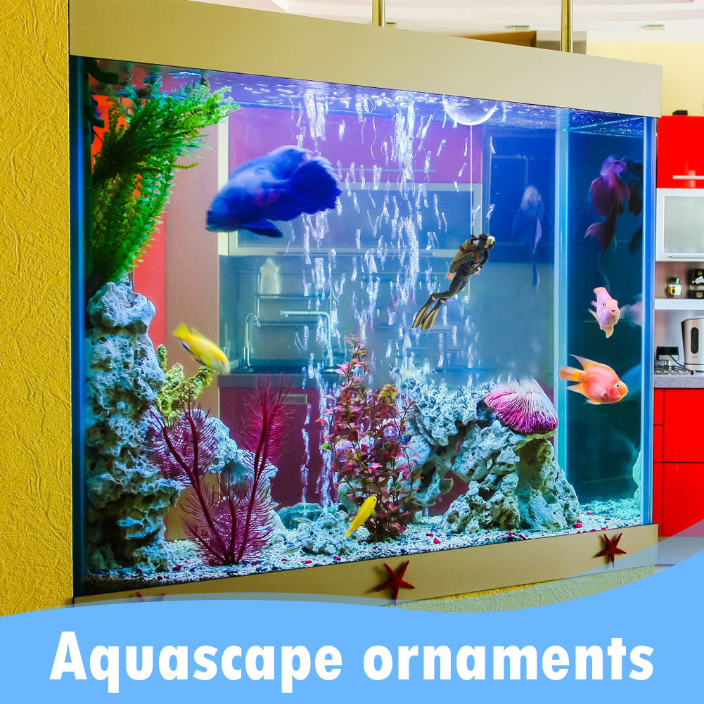thumbnail image 3 of Adorno para tanque de peces de buzo, modelo de buzo práctico, decoración subacuática ligera, 3 of 7